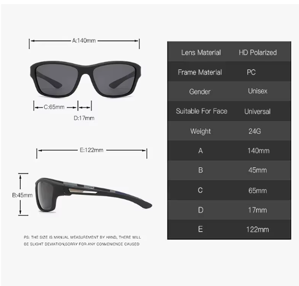 Size or Dimensions Guide