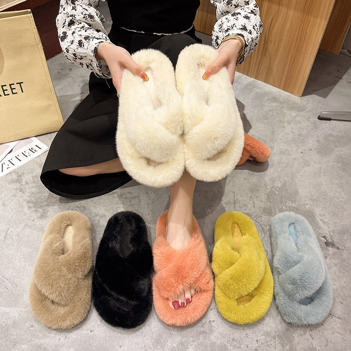 Pantofole di lusso in pelliccia sintetica da donna Pure Plush™