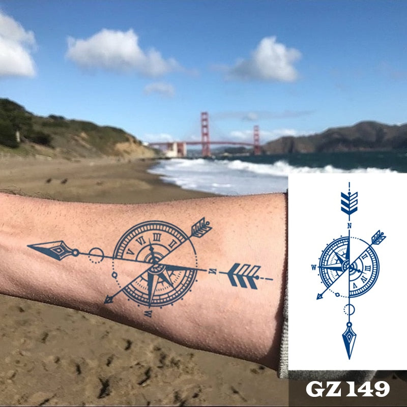 🌟 Give Your Life Direction - Compass Tattoo Guide for 2024 🌟