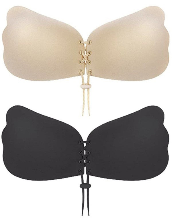 BodiModi LaceLift Adhesive - Strapless Push-Up Bra