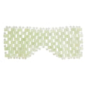 Jade Eye Mask Reusable 100% Natural Green Facial Stone Mask for Hot & Cold Anti-Aging Therapy