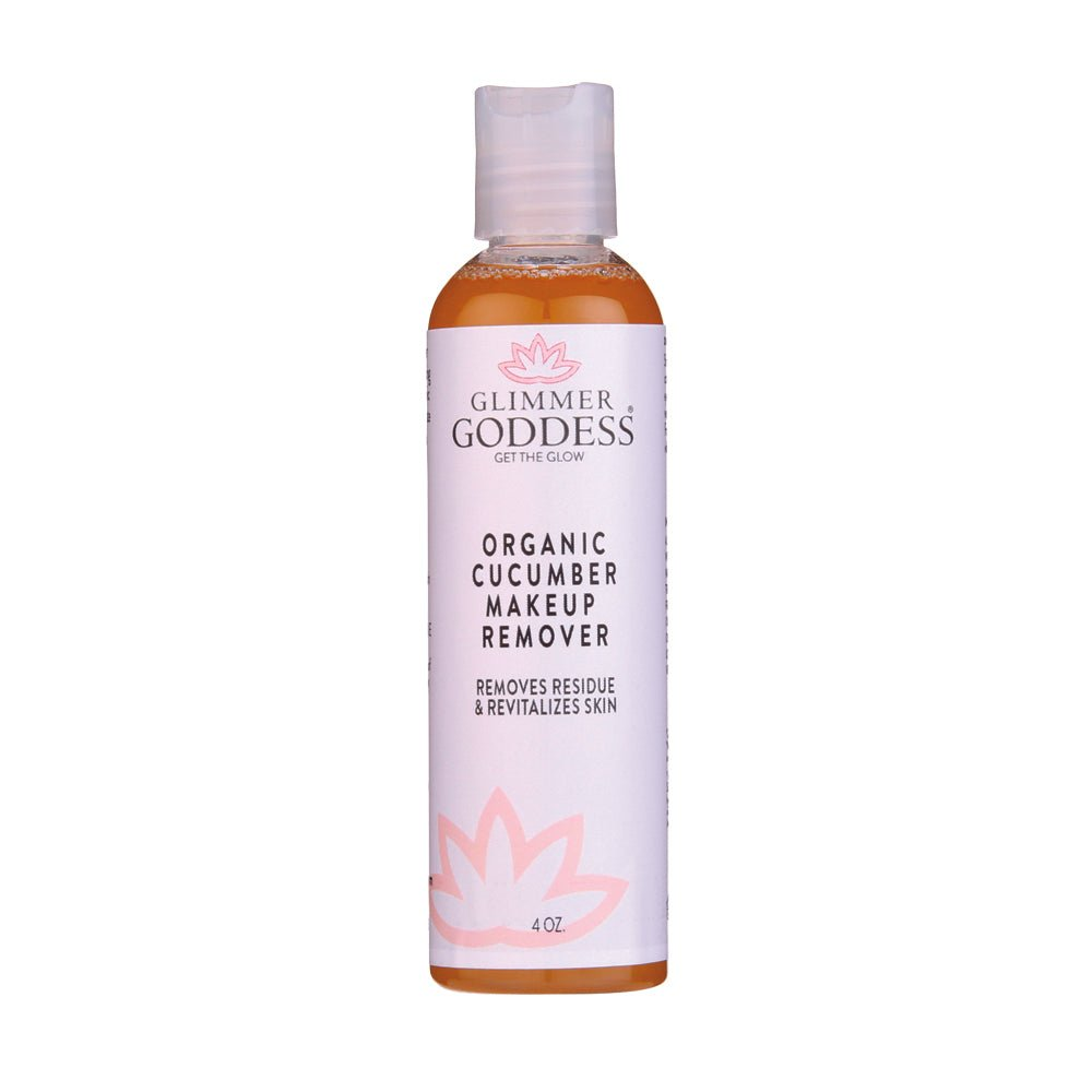 BodiModi's Glimmer Goddess Travel & Organic Cucumber Makeup Remover