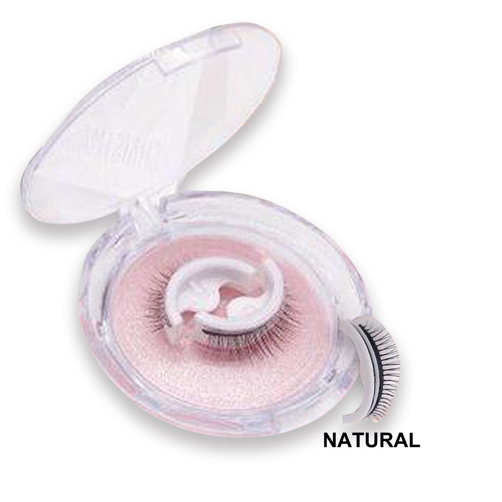 Self-Adhesive Mink Lashes – Reusable 3D Silk Eyelashes