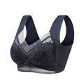 Wireless Lace Comfort Bra  with Built-In Lift