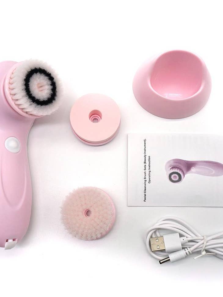 Ultimate 3-in-1 Electric Facial Cleansing Brush