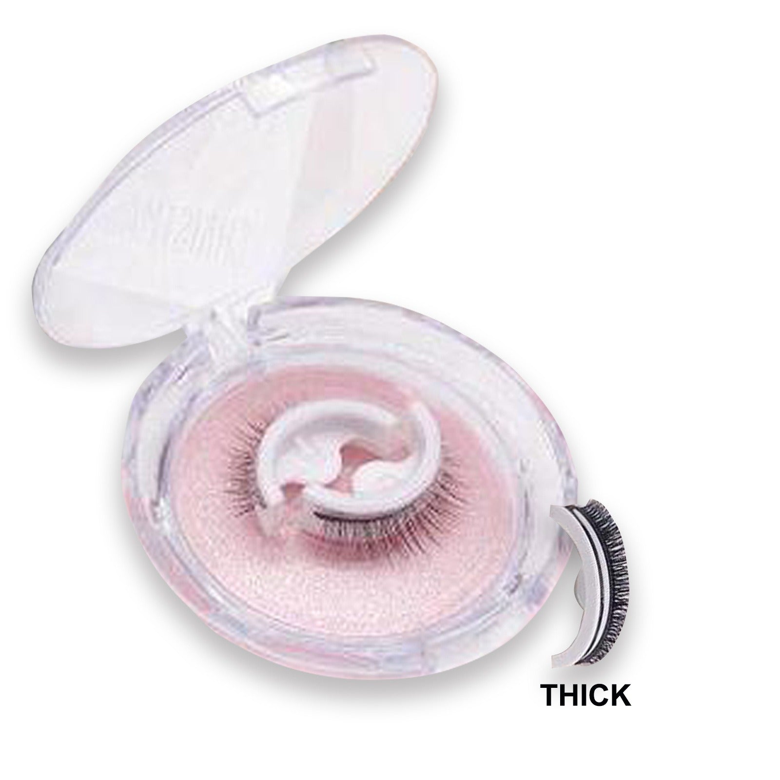 Self-Adhesive Mink Lashes – Reusable 3D Silk Eyelashes