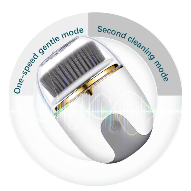 Waterproof Facial Cleansing Brush – Soft Spin Exfoliator Tool