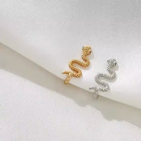 BodiModi - Gioiello con anello al naso a forma di serpente