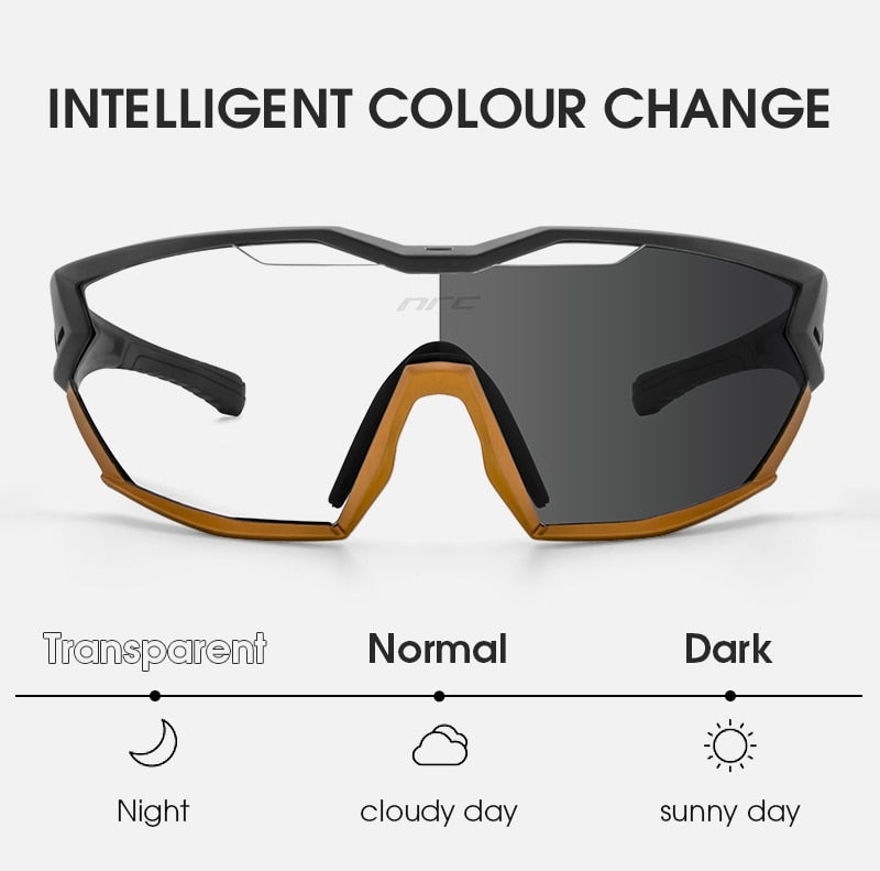 NRC Premium Class Ride - Cycling Sunglasses | UV Protection | Polarized Lenses