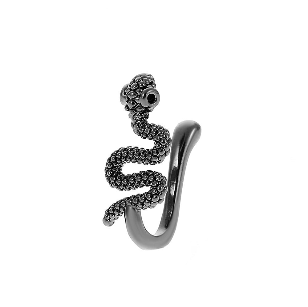 BodiModi Edgy Snake-Shaped Nose Ring Jewelry