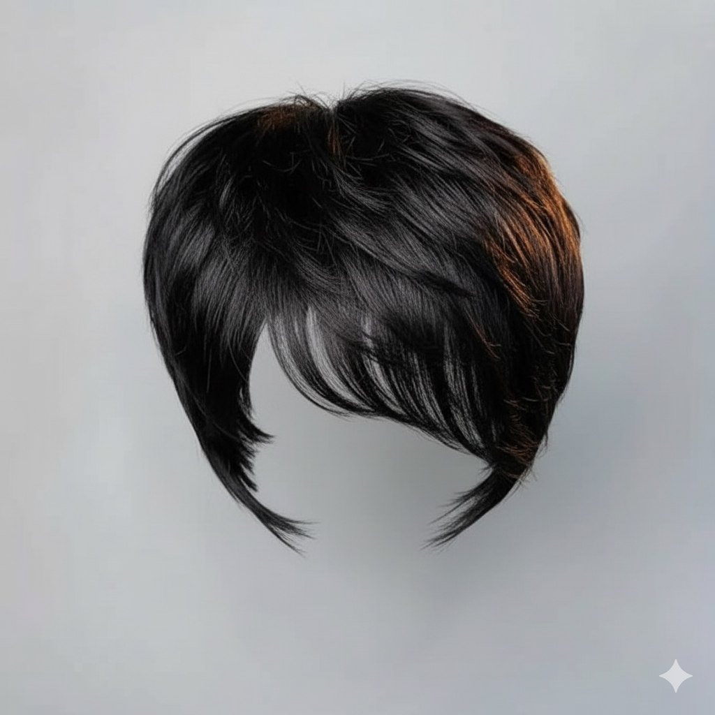 Velura™ Pixie Wig – Soft Layered Human Hair Style