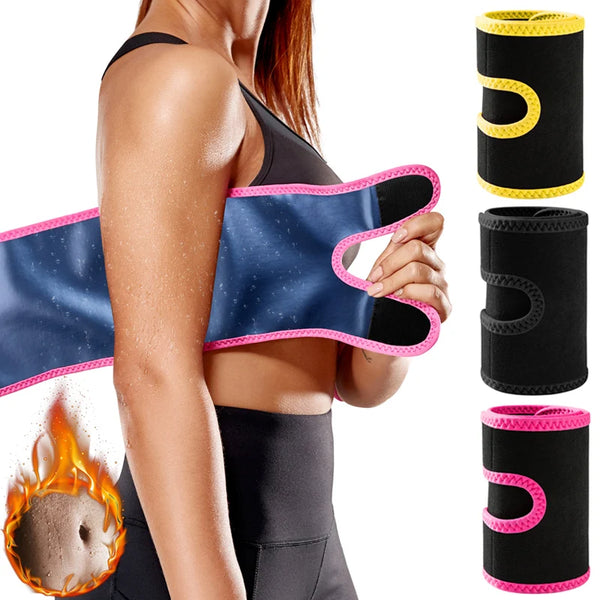 Fasce modellanti per braccia SlimSweat™️ ThermoTrim di BodiModi - Fasce modellanti per la sauna da donna