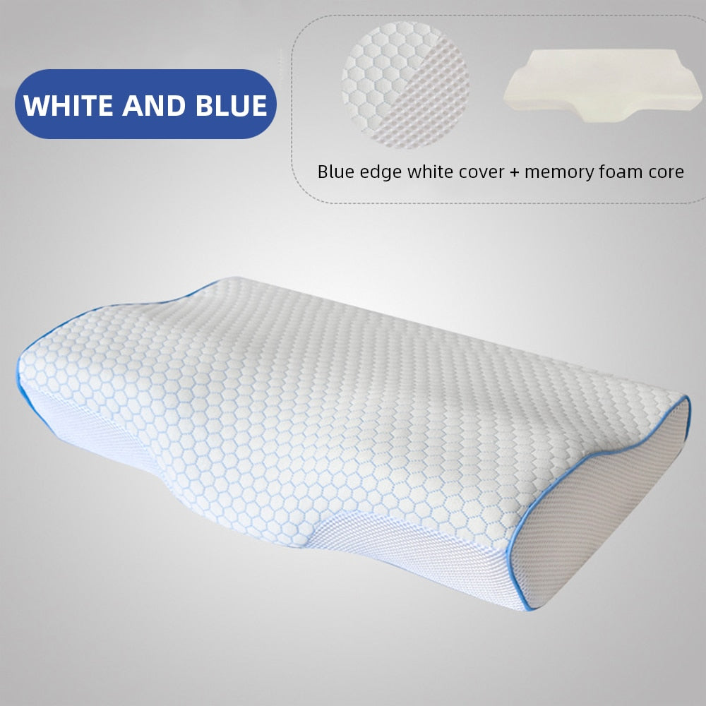 SoftSleeper® Orthopedic Memory Foam Pillow - The Perfect Support for a Restful Night's Sleep