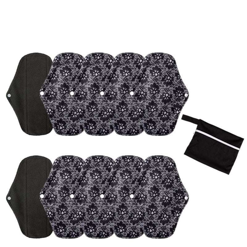 QuickFlow: Convenient Reusable Menstrual Pads for On-the-Go Women!