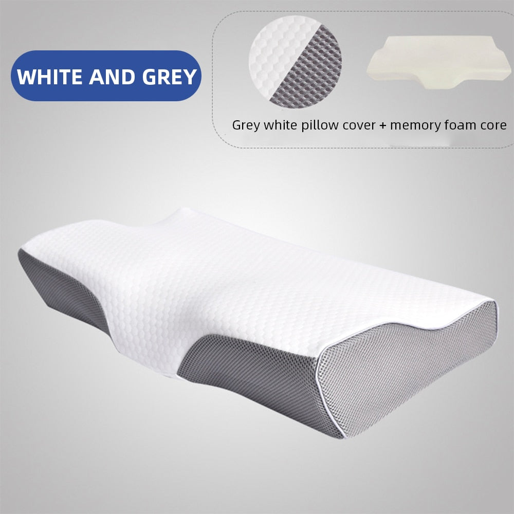 SoftSleeper® Orthopedic Memory Foam Pillow - The Perfect Support for a Restful Night's Sleep