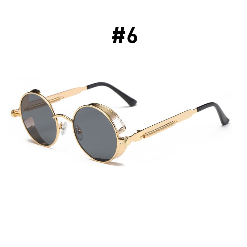 Classic Retro Steampunk Sunglasses