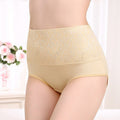 High-Waist Smoothing Underwear - Cotton Comfort