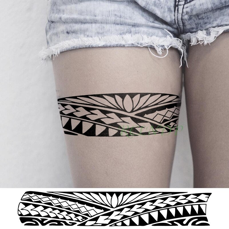 Tribal Totem Temporary Tattoo