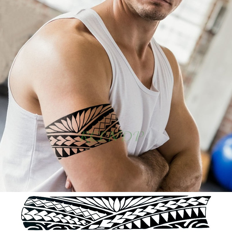 Tribal Totem Temporary Tattoo