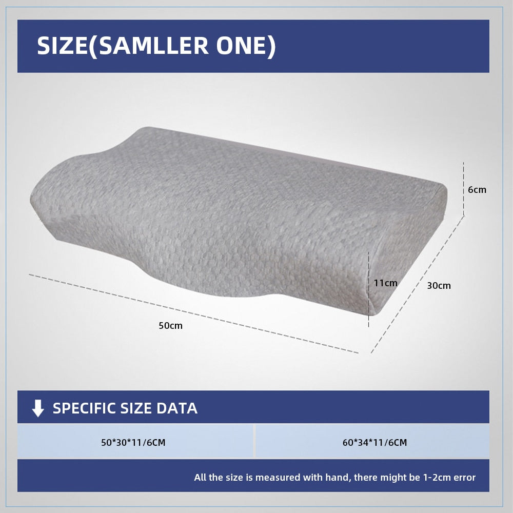 SoftSleeper® Orthopedic Memory Foam Pillow - The Perfect Support for a Restful Night's Sleep