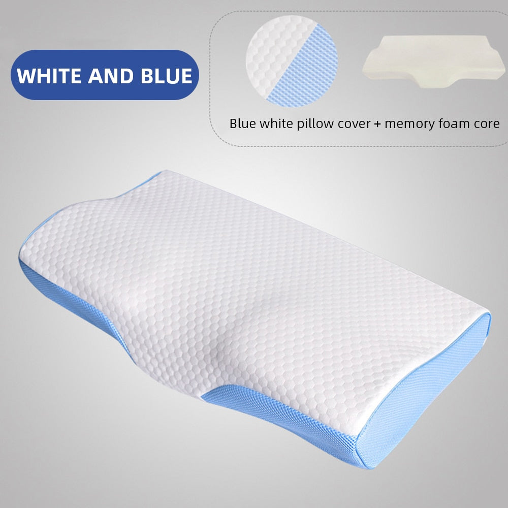 SoftSleeper® Orthopedic Memory Foam Pillow - The Perfect Support for a Restful Night's Sleep