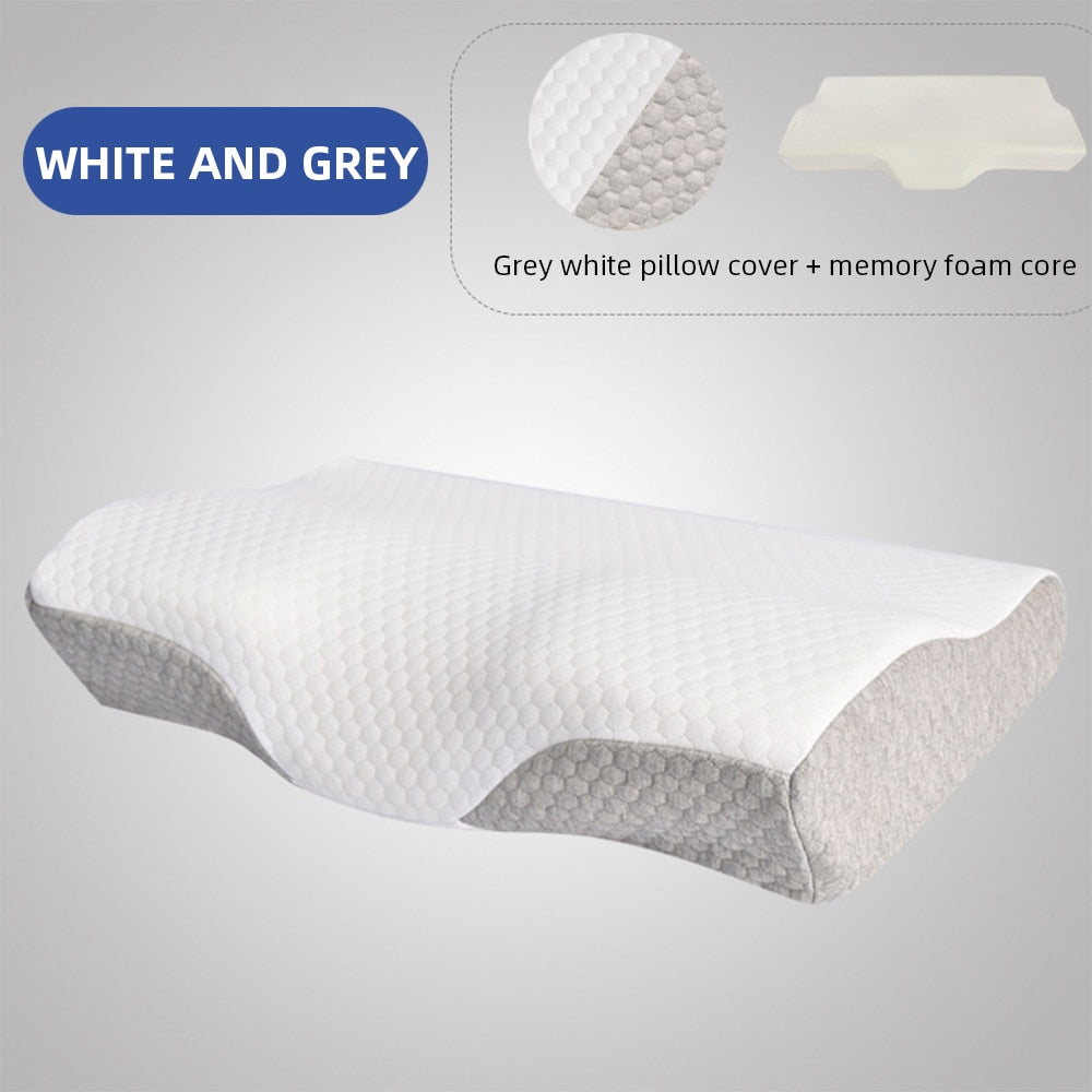 SoftSleeper® Orthopedic Memory Foam Pillow - The Perfect Support for a Restful Night's Sleep