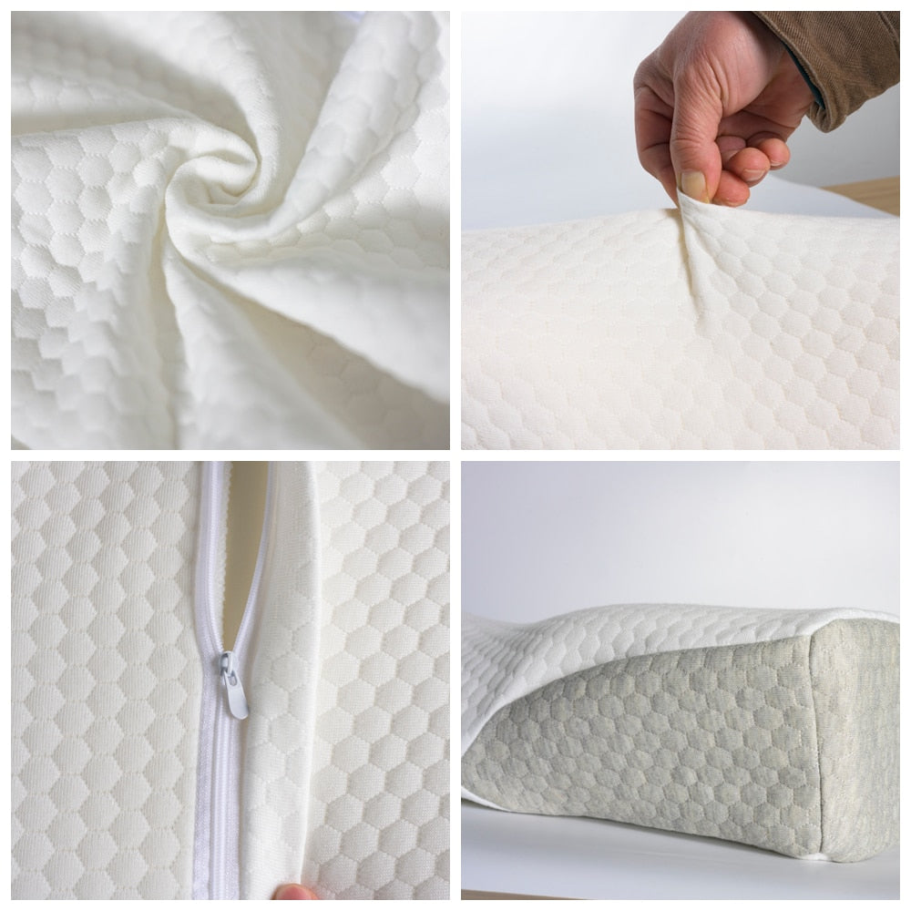 SoftSleeper® Orthopedic Memory Foam Pillow - The Perfect Support for a Restful Night's Sleep