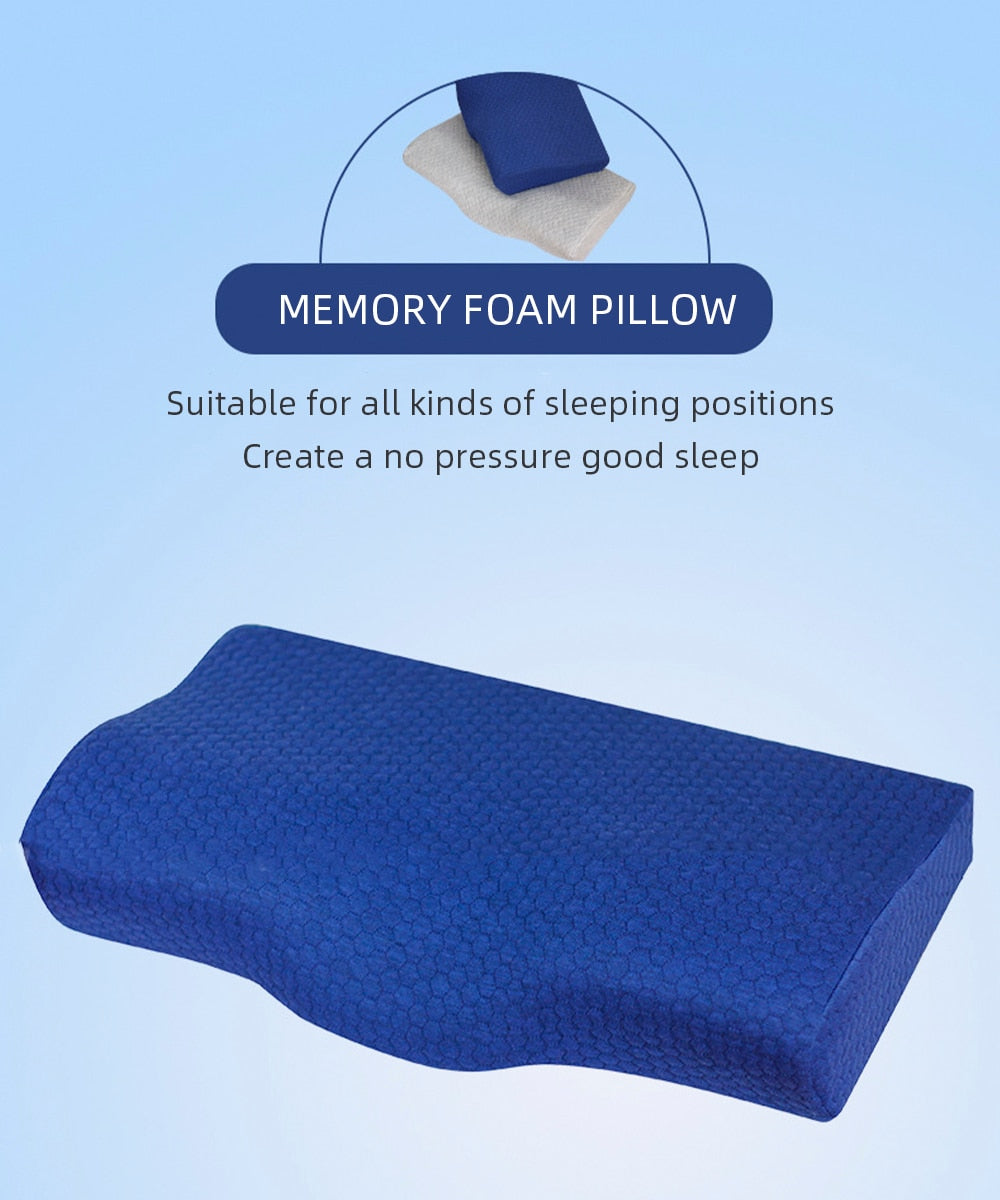 SoftSleeper® Orthopedic Memory Foam Pillow - The Perfect Support for a Restful Night's Sleep