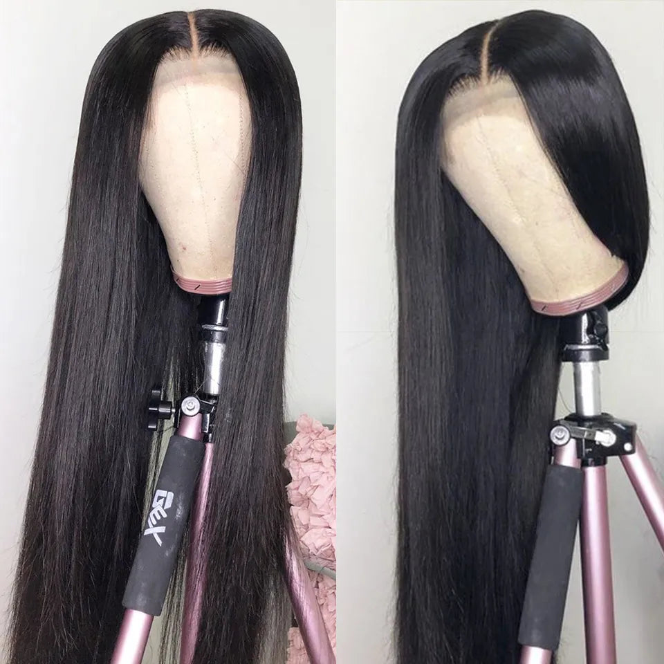 BodiModi's PureLocks® Brazilian Remy Long Hair Lace Closure Wig