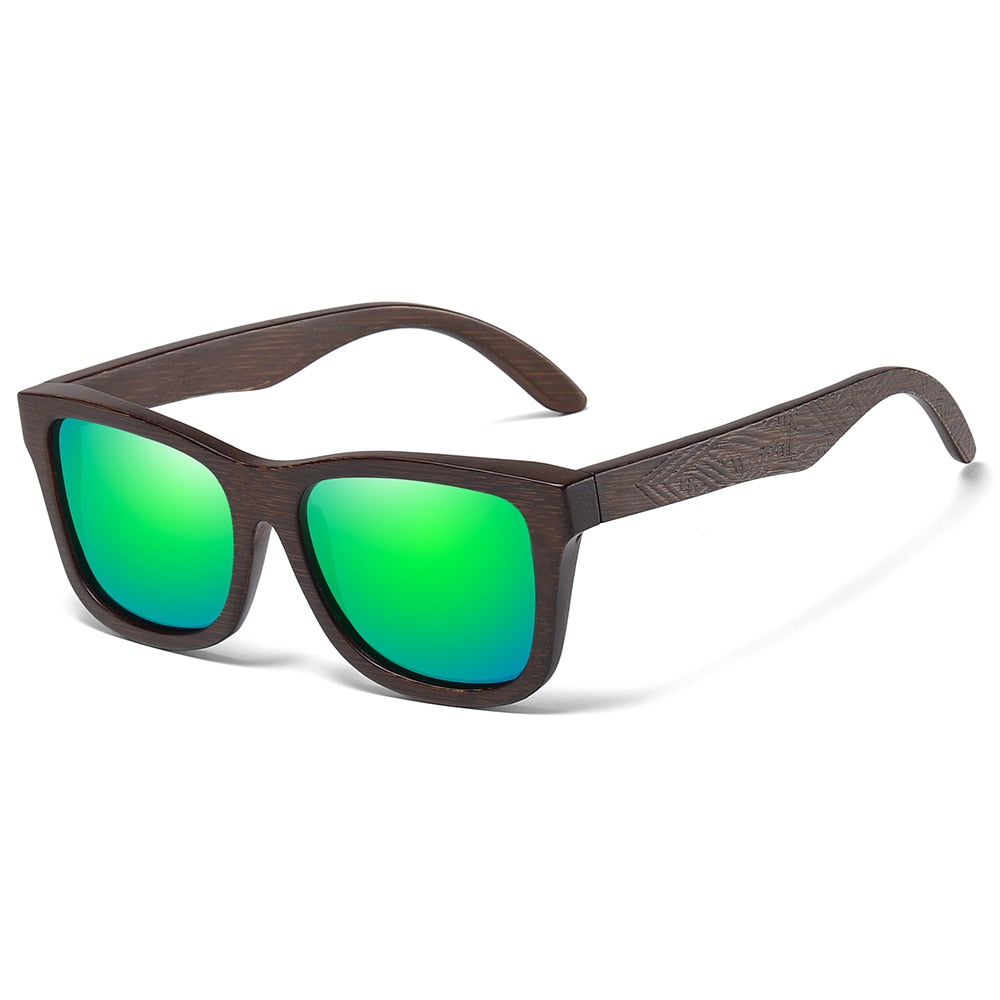 Natural Bamboo Wooden Sunglasses