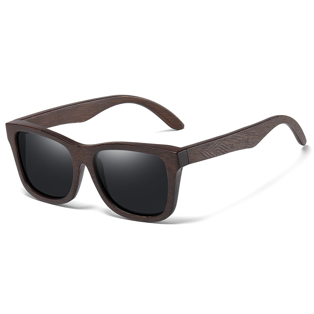 Natural Bamboo Wooden Sunglasses