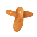 BodiModi EcoSole orthopedic leather insole — arch support side profile