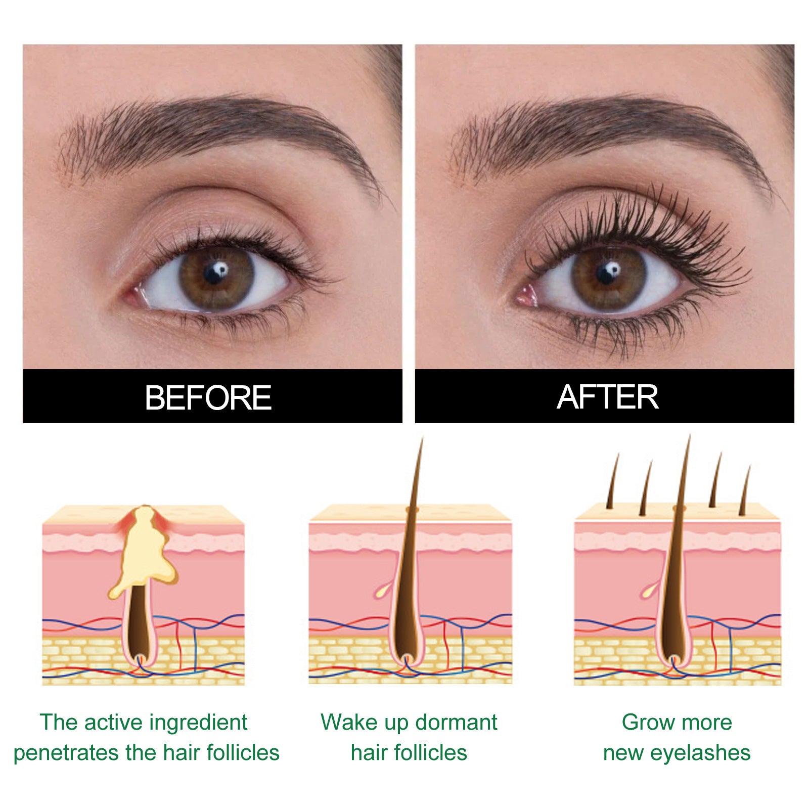 Natural Thick & Curly Mascara for Mature Eyes