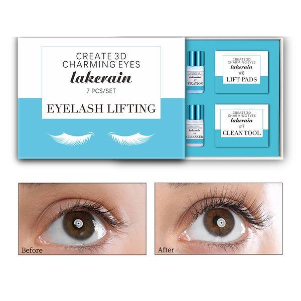 BodiModi's Lakerain Korean  Beauty Eyelash Perm Kit - Protein Cold Perm for Sensitive Skin