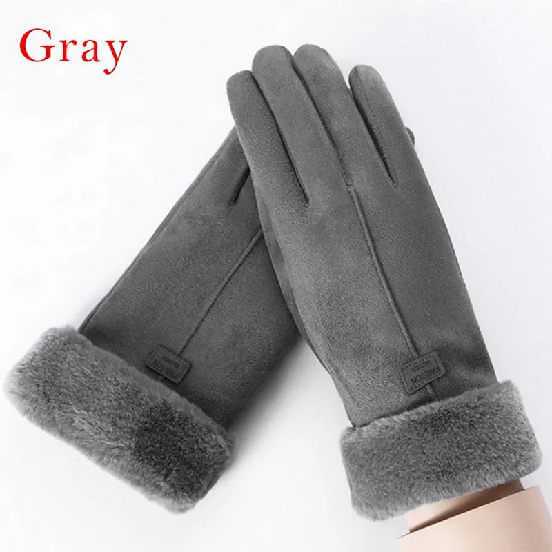 BodiModi Arctic Touch Winter Touchscreen Cashmere Plush Double Thick Gloves