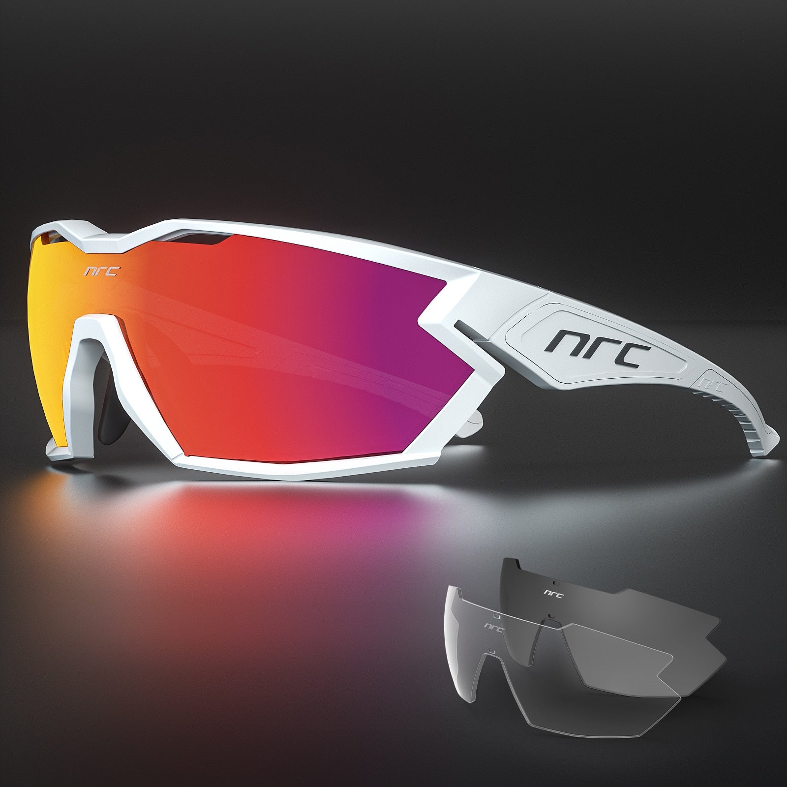 NRC Premium Class Ride - Cycling Sunglasses | UV Protection | Polarized Lenses