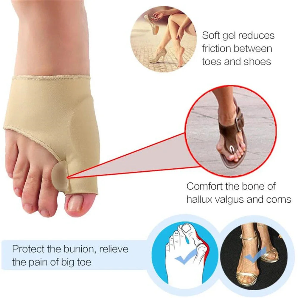 BunionEase Toe Separator Set - Foot Pain Relief Kit