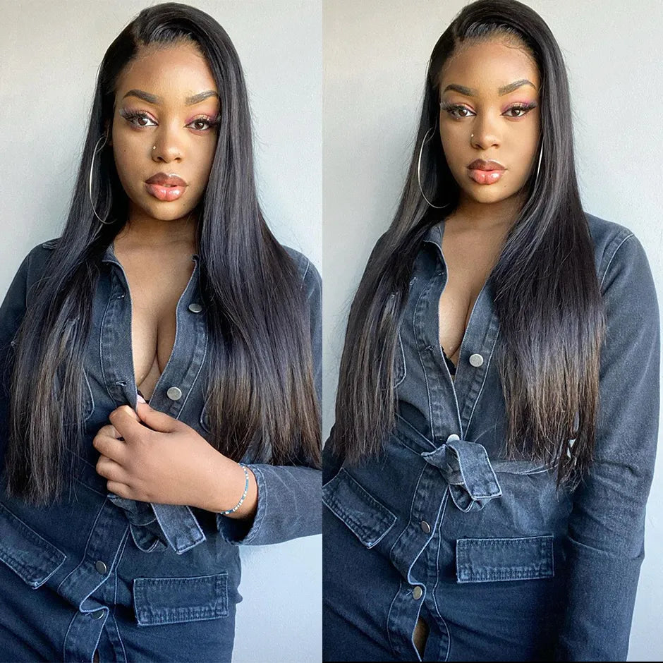 BodiModi's PureLocks® Brazilian Remy Long Hair Lace Closure Wig