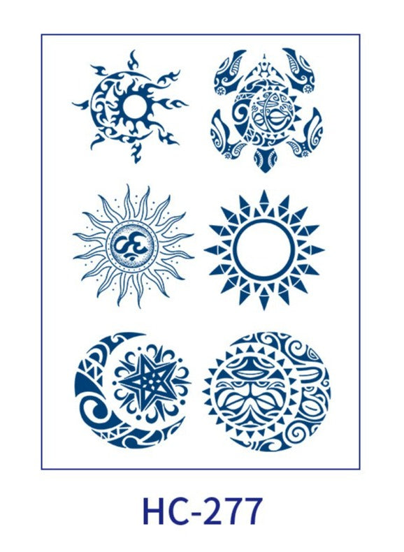 Off Blu™️ World Variety Temporary Tattoo