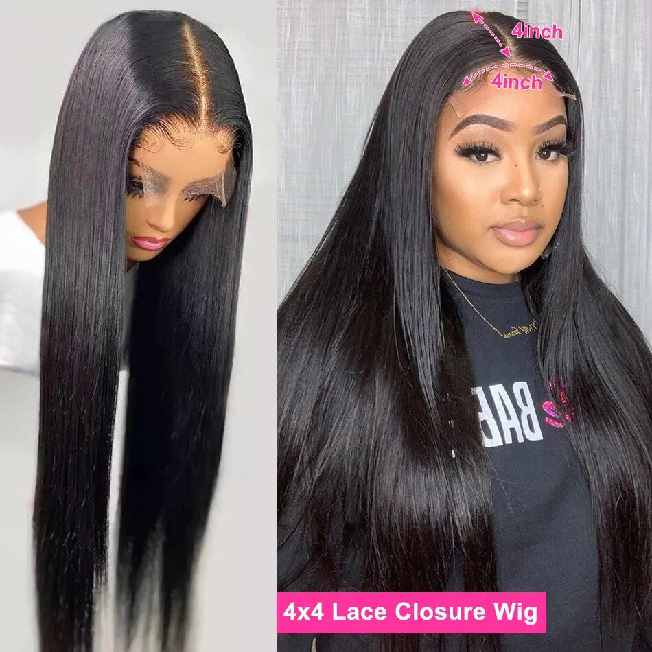 BodiModi's PureLocks® Brazilian Remy Long Hair Lace Closure Wig