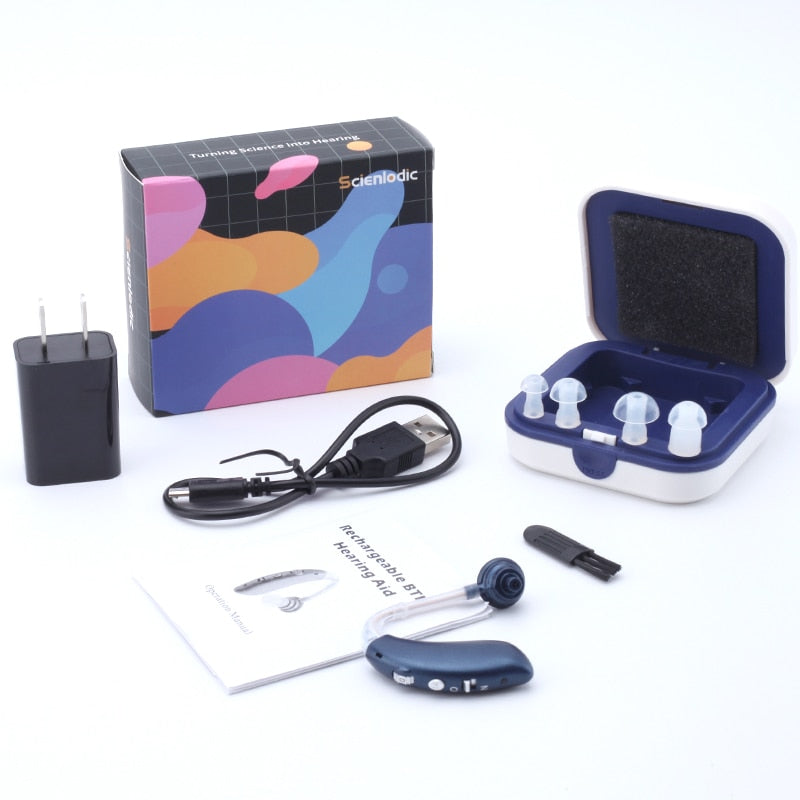 Mini Rechargeable Hearing Enhancing Amplifier or The Deaf & Elderly