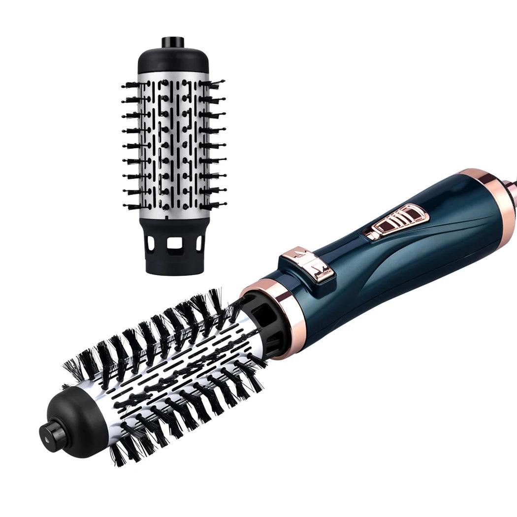 TravelPro 3-in-1 Rotating Hair Dryer Brush - Blow Dryer, Curler, and Straightener