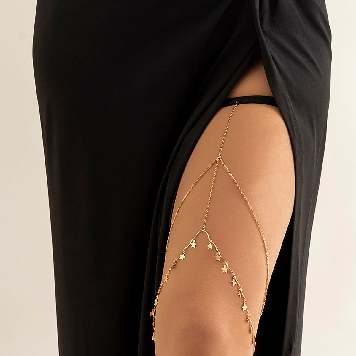 Exquisite Multilayer Tassel Leg Chain - Women's Bodi Jewelry