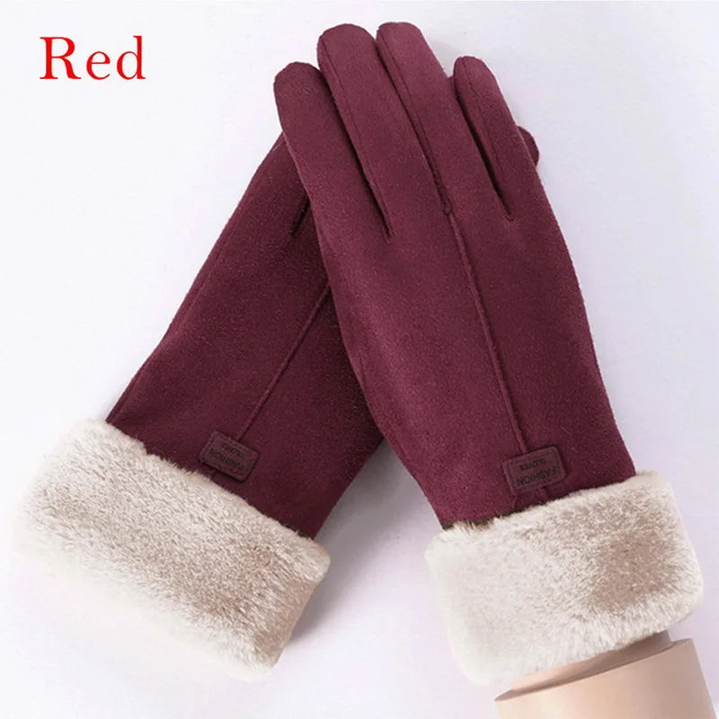 BodiModi Arctic Touch Winter Touchscreen Cashmere Plush Double Thick Gloves