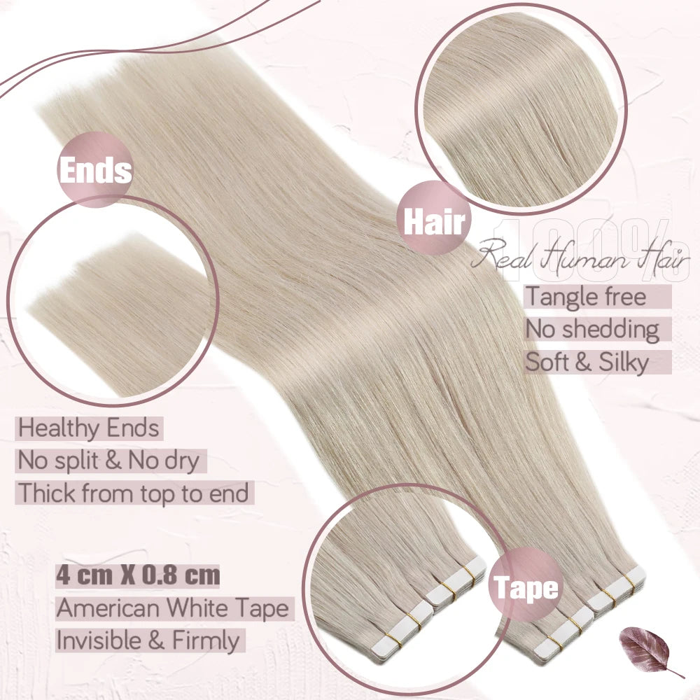 Seamless Brazilian Remy Tape-In Extensions