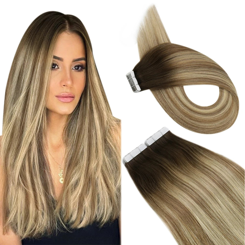 Seamless Brazilian Remy Tape-In Extensions