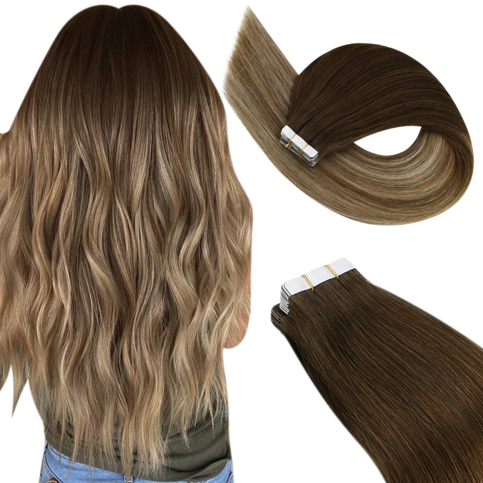 Seamless Brazilian Remy Tape-In Extensions