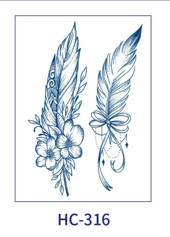 Off Blu™️ World Variety Temporary Tattoo