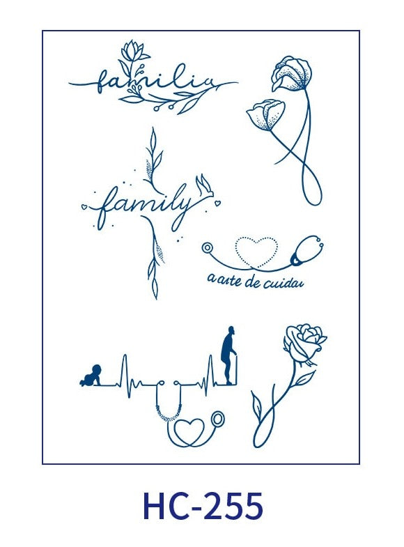 Off Blu™️ World Variety Temporary Tattoo