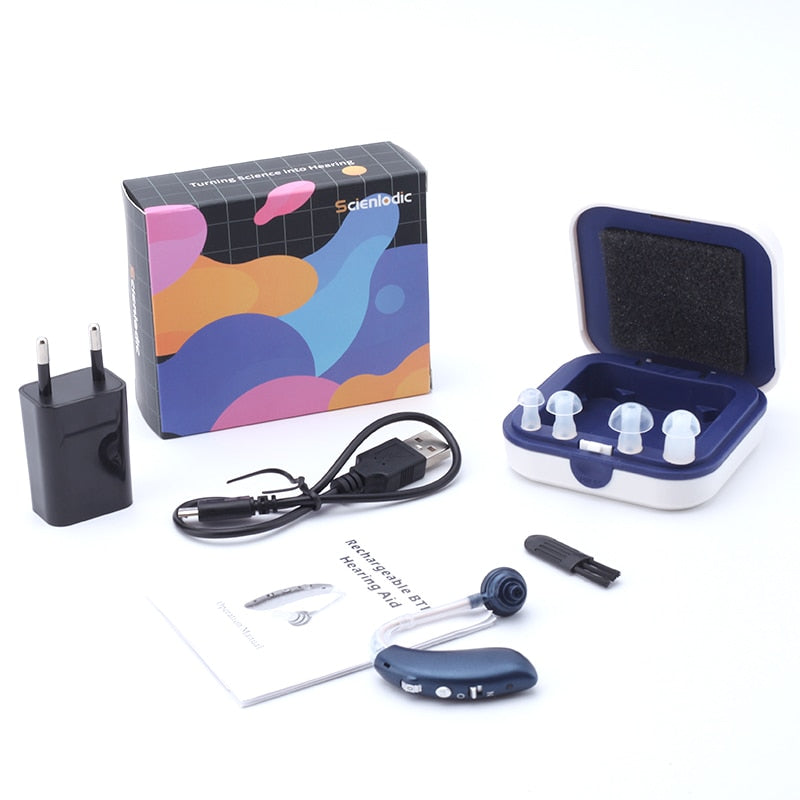 Mini Rechargeable Hearing Enhancing Amplifier or The Deaf & Elderly